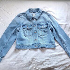 J. Crew Denim Jacket, Medium, Cropped
